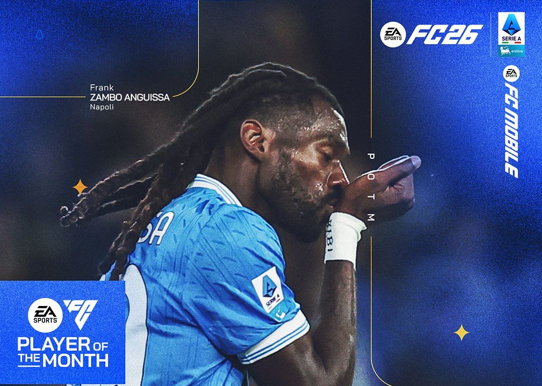 Officiel : le milieu de terrain de Naples Anguissa élu joueur de Serie A du mois d'octobre