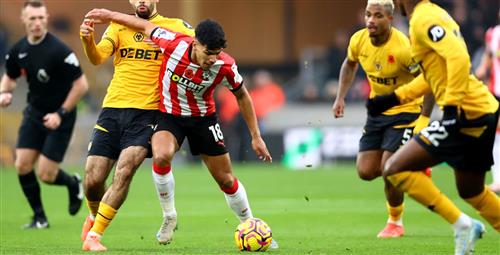 Loups contre Southampton
