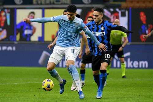 Latium contre Inter Milan