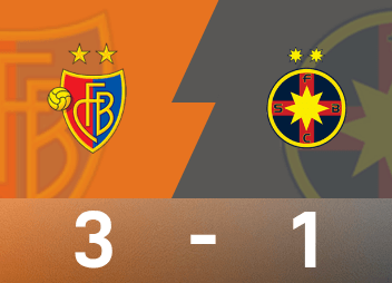 Rapport de la Ligue Europa : Shaqiri marque deux fois, Bâle bat le Steaua Bucarest 3-1