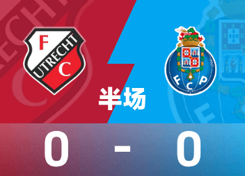 Mi-temps de la Ligue Europa : l'impasse n'est pas encore sortie, Utrecht 0-0 Porto