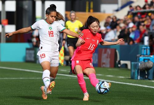 Équipe de Corée du Sud de football féminin contre Équipe du Maroc de football féminin