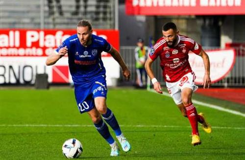 Stade Brestois contre Lyon