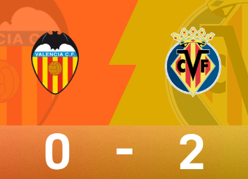 Rapport du match de Liga : Moreno marque le cap des 300 matchs, Huang Qian 2-0 Valence