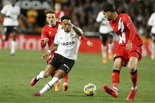 Rayo Vallecano contre Valence